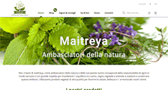 Desktop Screenshot of maitreya-natura.com