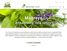 Tablet Screenshot of maitreya-natura.com